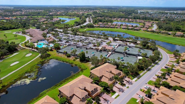 7121 River Hammock Dr Unit 102, Bradenton, FL 34212 - aerial view of property's location featuring a large body of water and nearby suburban area