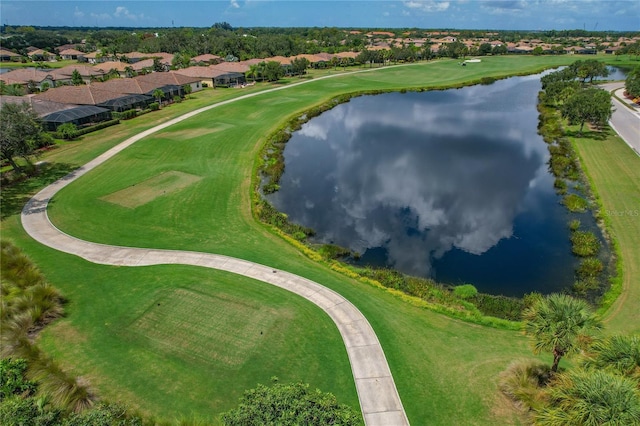 7121 River Hammock Dr Unit 102, Bradenton, FL 34212 - aerial view of residential area featuring a large body of water and a local golf course