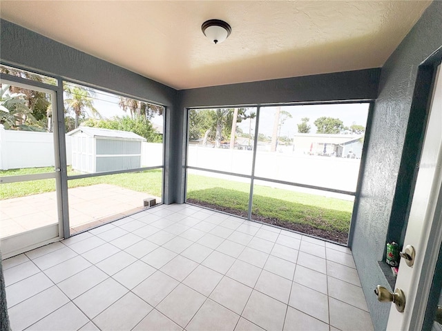 671 E Baffin Dr, Venice, FL 34293 - view of unfurnished sunroom