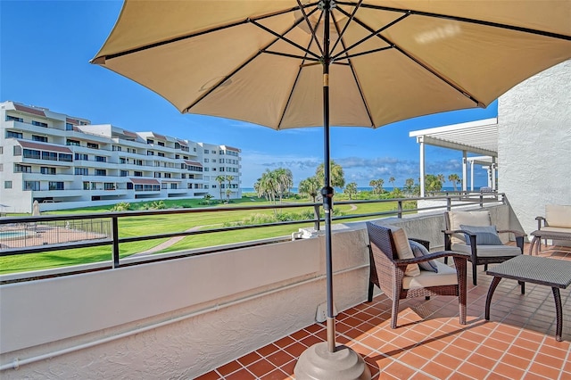 1485 Gulf Of Mexico Dr Unit 101, Longboat Key, FL 34228 - view of balcony