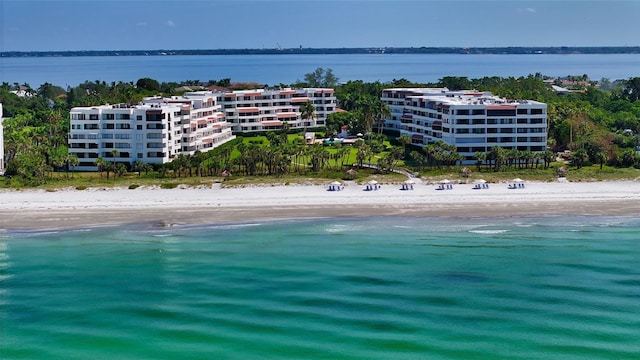 1485 Gulf Of Mexico Dr Unit 101, Longboat Key, FL 34228 - aerial view of expansive beach