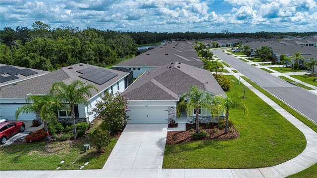 13829 Camden Crest Ter, Bradenton, FL 34211 - aerial perspective of suburban area