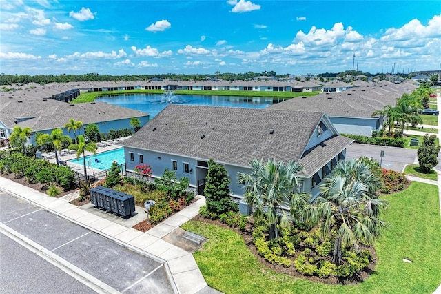 13829 Camden Crest Ter, Bradenton, FL 34211 - aerial perspective of suburban area featuring a pool