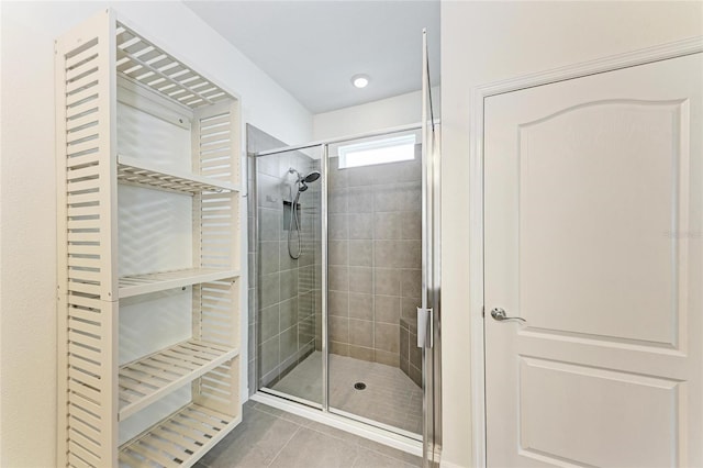 13829 Camden Crest Ter, Bradenton, FL 34211 - full bathroom featuring a stall shower and tile patterned floors
