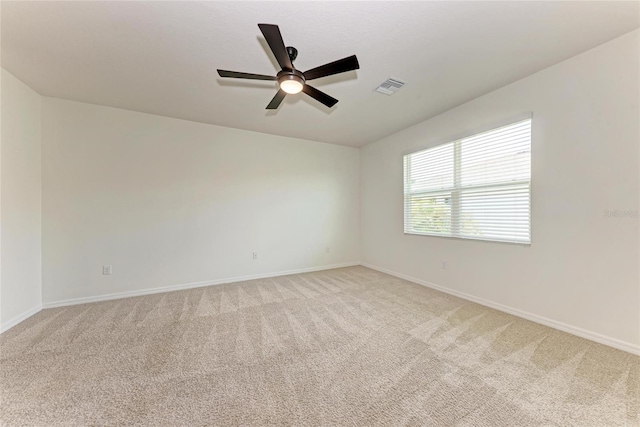 13829 Camden Crest Ter, Bradenton, FL 34211 - unfurnished room featuring light carpet and ceiling fan