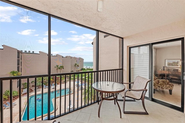 6480 Midnight Pass Rd Unit 503, Sarasota, FL 34242 - view of sunroom / solarium