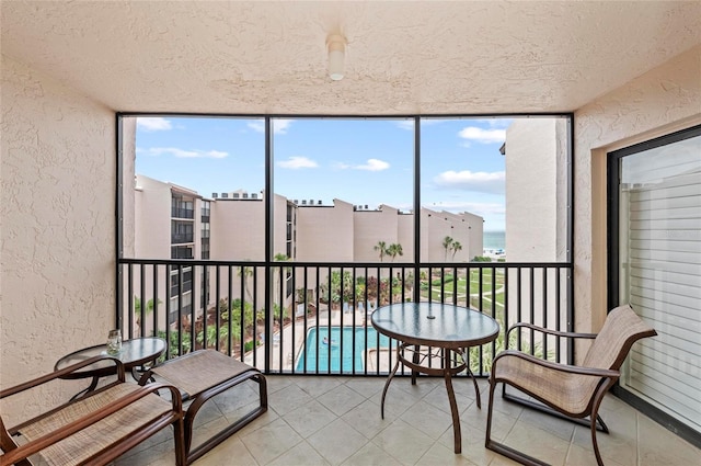 6480 Midnight Pass Rd Unit 503, Sarasota, FL 34242 - view of sunroom / solarium
