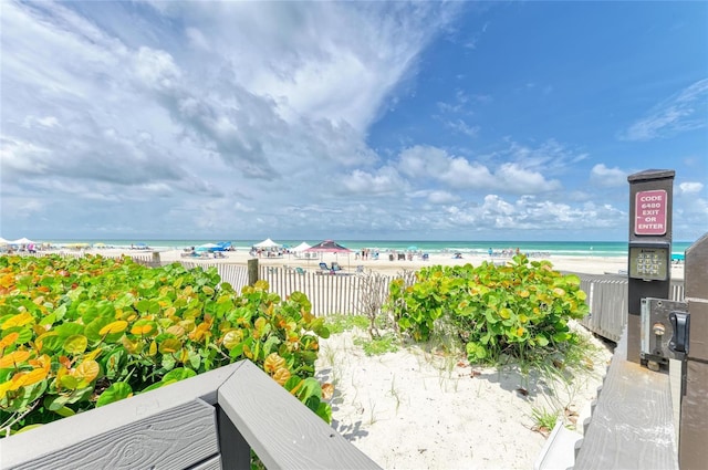 6480 Midnight Pass Rd Unit 503, Sarasota, FL 34242 - water view featuring local beach
