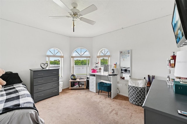 4173 Beach View Ct, Port Charlotte, FL 33948 - bedroom featuring carpet and ceiling fan
