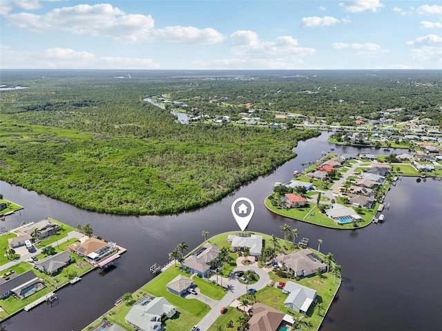 4173 Beach View Ct, Port Charlotte, FL 33948 - aerial perspective of suburban area with a large body of water