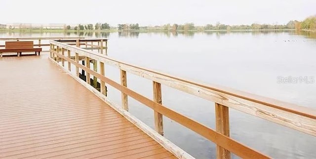 311 Cape Harbour Loop Unit 101, Bradenton, FL 34212 - dock area featuring a water view