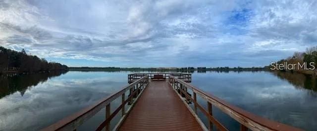 311 Cape Harbour Loop Unit 101, Bradenton, FL 34212 - dock area featuring a water view