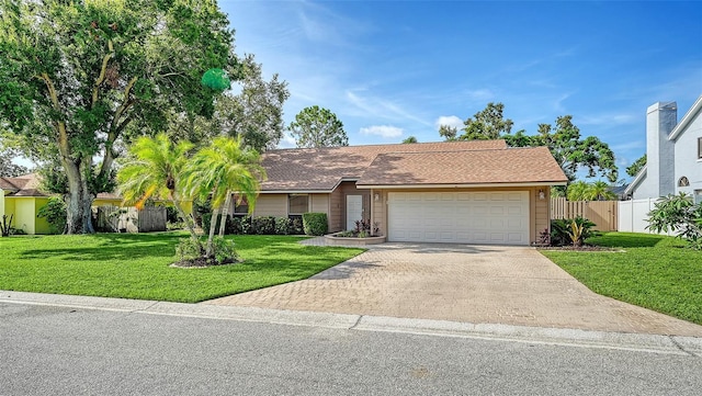 8103 11th Ave NW, Bradenton, FL 34209 - view of front of home with an attached garage and driveway