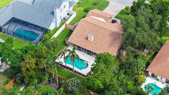 8103 11th Ave NW, Bradenton, FL 34209 - view from above of property with a pool