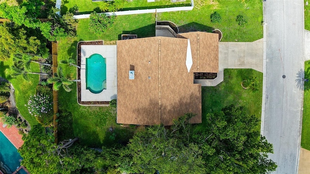 8103 11th Ave NW, Bradenton, FL 34209 - drone / aerial view of a pool area