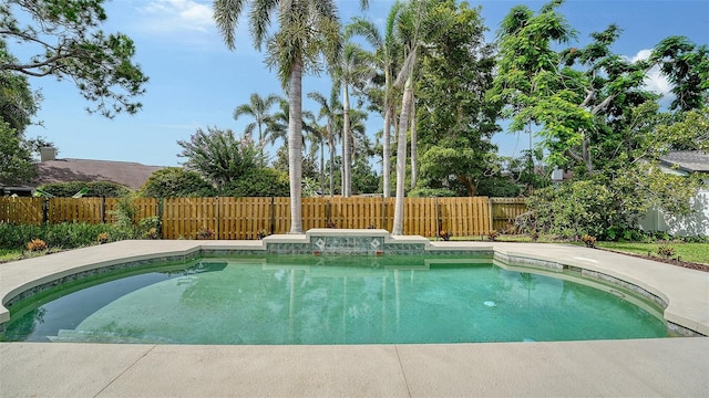 8103 11th Ave NW, Bradenton, FL 34209 - view of swimming pool featuring a fenced backyard