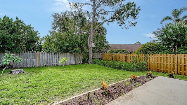 8103 11th Ave NW, Bradenton, FL 34209 - fenced backyard featuring a patio area