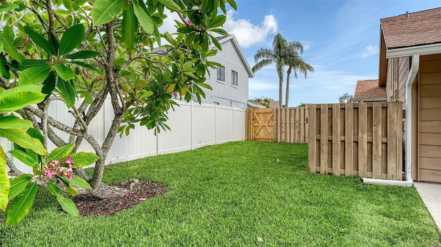 8103 11th Ave NW, Bradenton, FL 34209 - fenced backyard featuring a gate