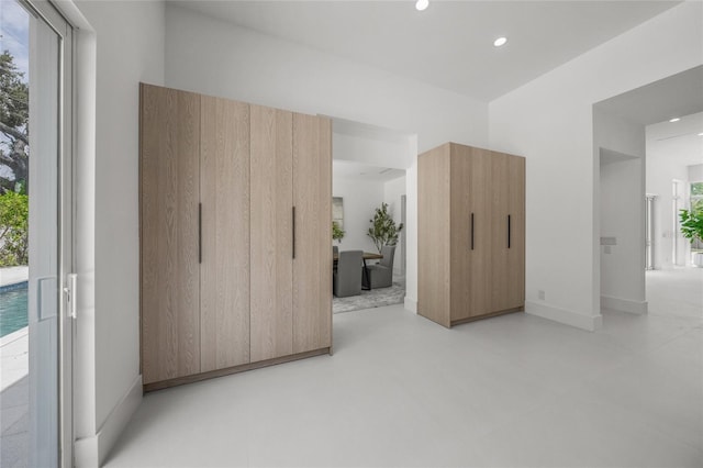 3500 Bay Shore Rd, Sarasota, FL 34234 - interior space with recessed lighting and access to exterior