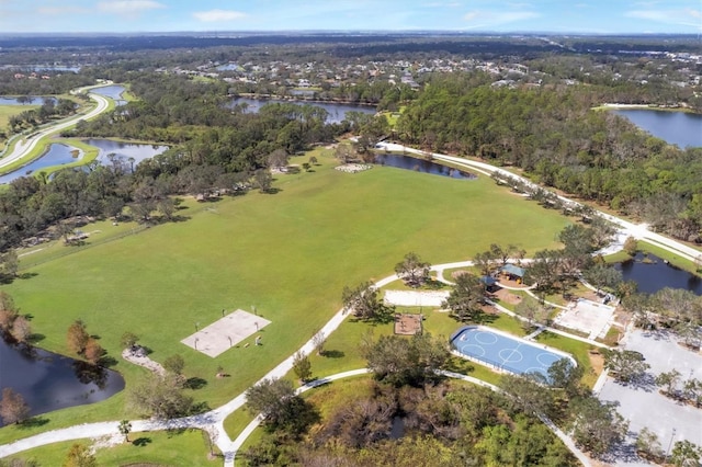 6305 Golden Eye Gln, Lakewood Ranch, FL 34202 - aerial view of property and surrounding area with a large body of water