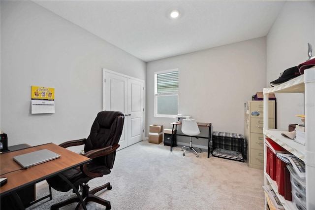 12357 Nantahala Run, Parrish, FL 34219 - home office featuring light colored carpet