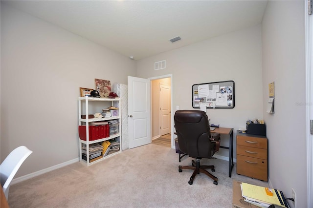 12357 Nantahala Run, Parrish, FL 34219 - home office with carpet and baseboards
