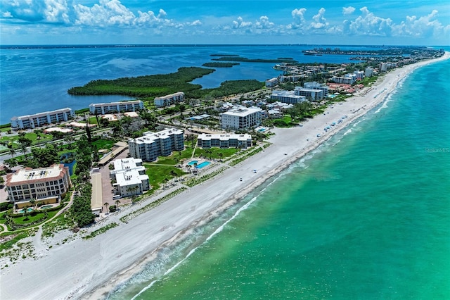 4805 Gulf Of Mexico Dr Unit 105, Longboat Key, FL 34228 - bird's eye view of expansive beach
