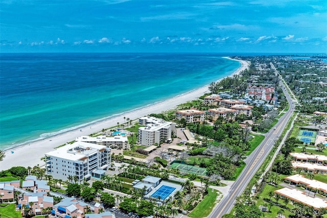 4805 Gulf Of Mexico Dr Unit 105, Longboat Key, FL 34228 - drone / aerial view of unending shoreline
