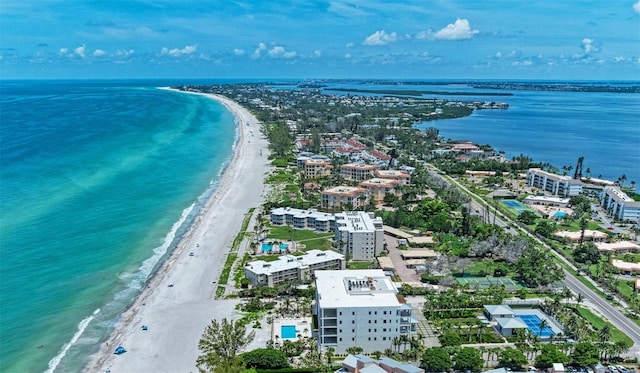 4805 Gulf Of Mexico Dr Unit 105, Longboat Key, FL 34228 - drone / aerial view of expansive coastline