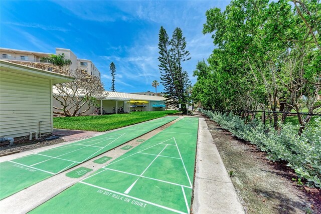 4805 Gulf Of Mexico Dr Unit 105, Longboat Key, FL 34228 - view of community with shuffleboard