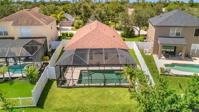 14255 Gnatcatcher Ter, Lakewood Ranch, FL 34202 - view of subject property featuring a pool area