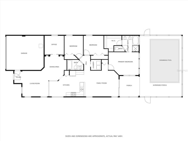 14255 Gnatcatcher Ter, Lakewood Ranch, FL 34202 - view of floor plan / room layout