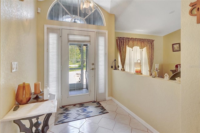 80 Rio Cuarto St, Punta Gorda, FL 33983 - entrance foyer featuring light tile patterned floors