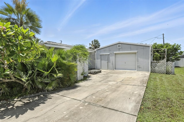 326 Mann Ave SE, Port Charlotte, FL 33952 - view of detached garage