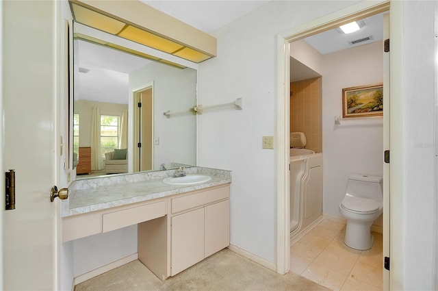 4339 Bowling Green Cir Unit 19, Sarasota, FL 34233 - full bathroom with vanity and a shower