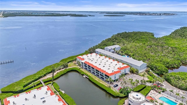 3705 E Bay Dr Unit 205, Holmes Beach, FL 34217 - aerial view of a large body of water