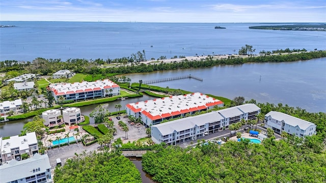 3705 E Bay Dr Unit 205, Holmes Beach, FL 34217 - aerial view of a nearby body of water