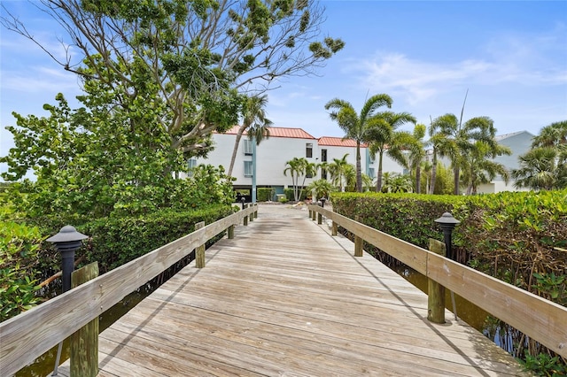 3705 E Bay Dr Unit 205, Holmes Beach, FL 34217 - view of dock area