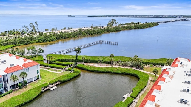 3705 E Bay Dr Unit 205, Holmes Beach, FL 34217 - bird's eye view of a nearby body of water