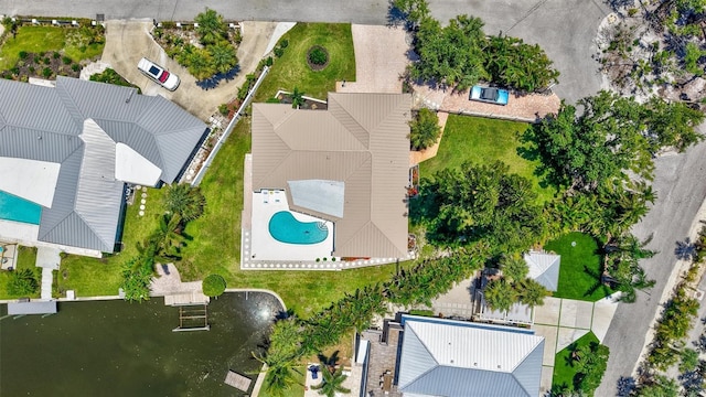 6962 Belgrave Dr, Sarasota, FL 34242 - drone / aerial view of a pool