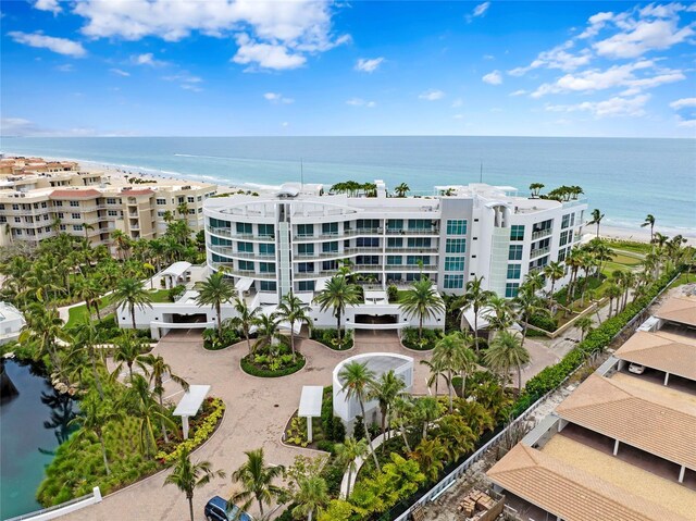 2251 Gulf Of Mexico Dr Unit 301, Longboat Key, FL 34228 - view of apartment building / complex with a water view