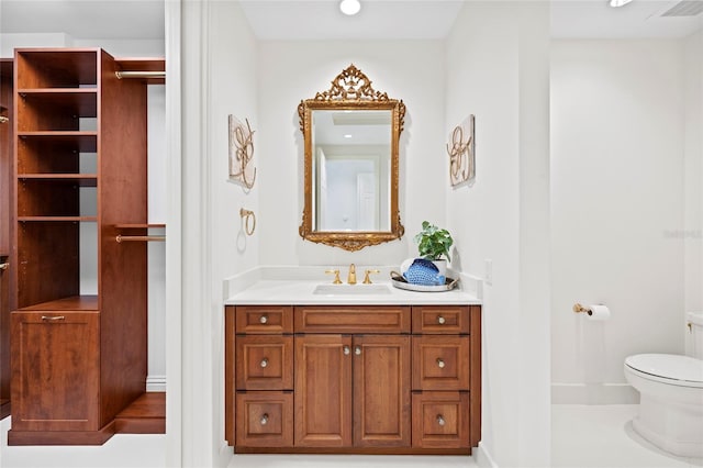 2251 Gulf Of Mexico Dr Unit 301, Longboat Key, FL 34228 - bathroom with vanity and toilet