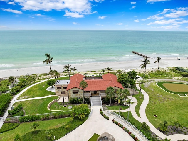 2251 Gulf Of Mexico Dr Unit 301, Longboat Key, FL 34228 - aerial view of unending shoreline