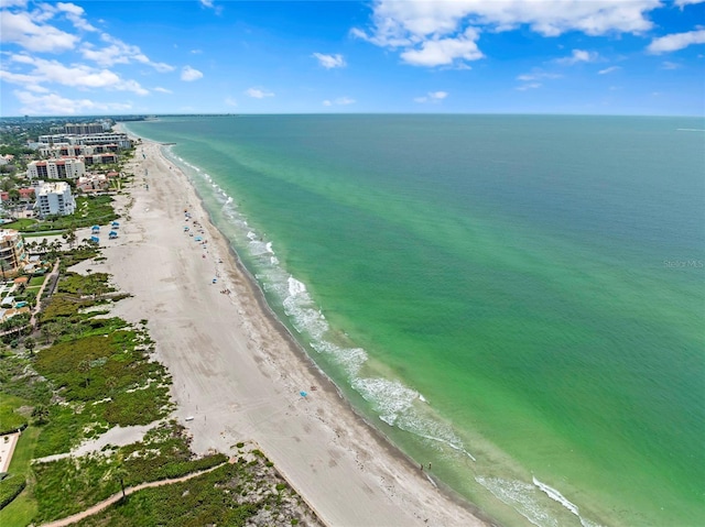2251 Gulf Of Mexico Dr Unit 301, Longboat Key, FL 34228 - bird's eye view of expansive beach
