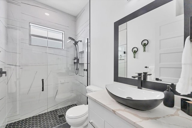 10270 Castanet Ave, Englewood, FL 34224 - full bathroom with a shower stall and vanity