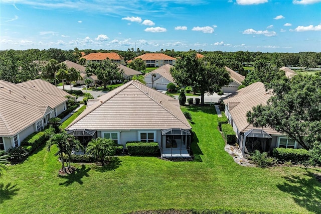 7039 Woodmore Ter, Lakewood Ranch, FL 34202 - aerial perspective of suburban area