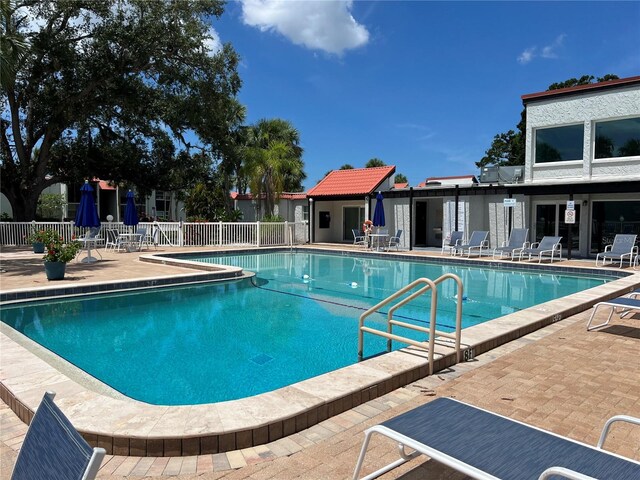 3231 Beneva Rd Unit 202, Sarasota, FL 34232 - community pool with a patio
