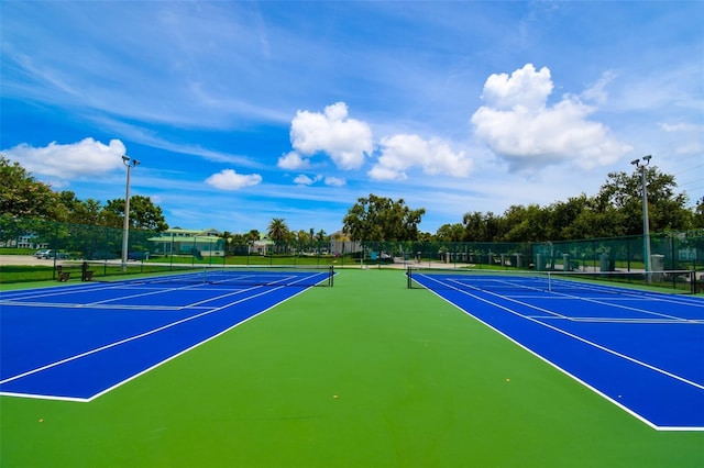 4802 51st St W Unit 1310, Bradenton, FL 34210 - view of tennis court with community basketball court