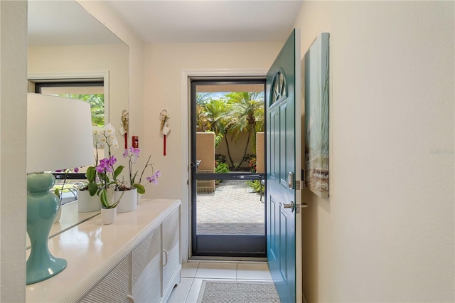 5705 Ashton Way Unit 5705, Sarasota, FL 34231 - entryway with light tile patterned flooring