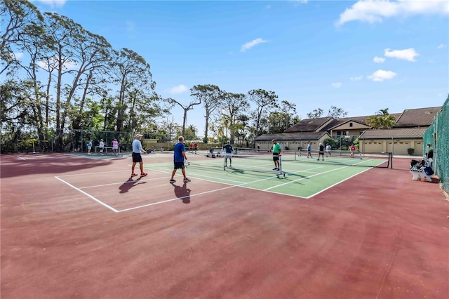 5705 Ashton Way Unit 5705, Sarasota, FL 34231 - view of tennis court featuring community basketball court